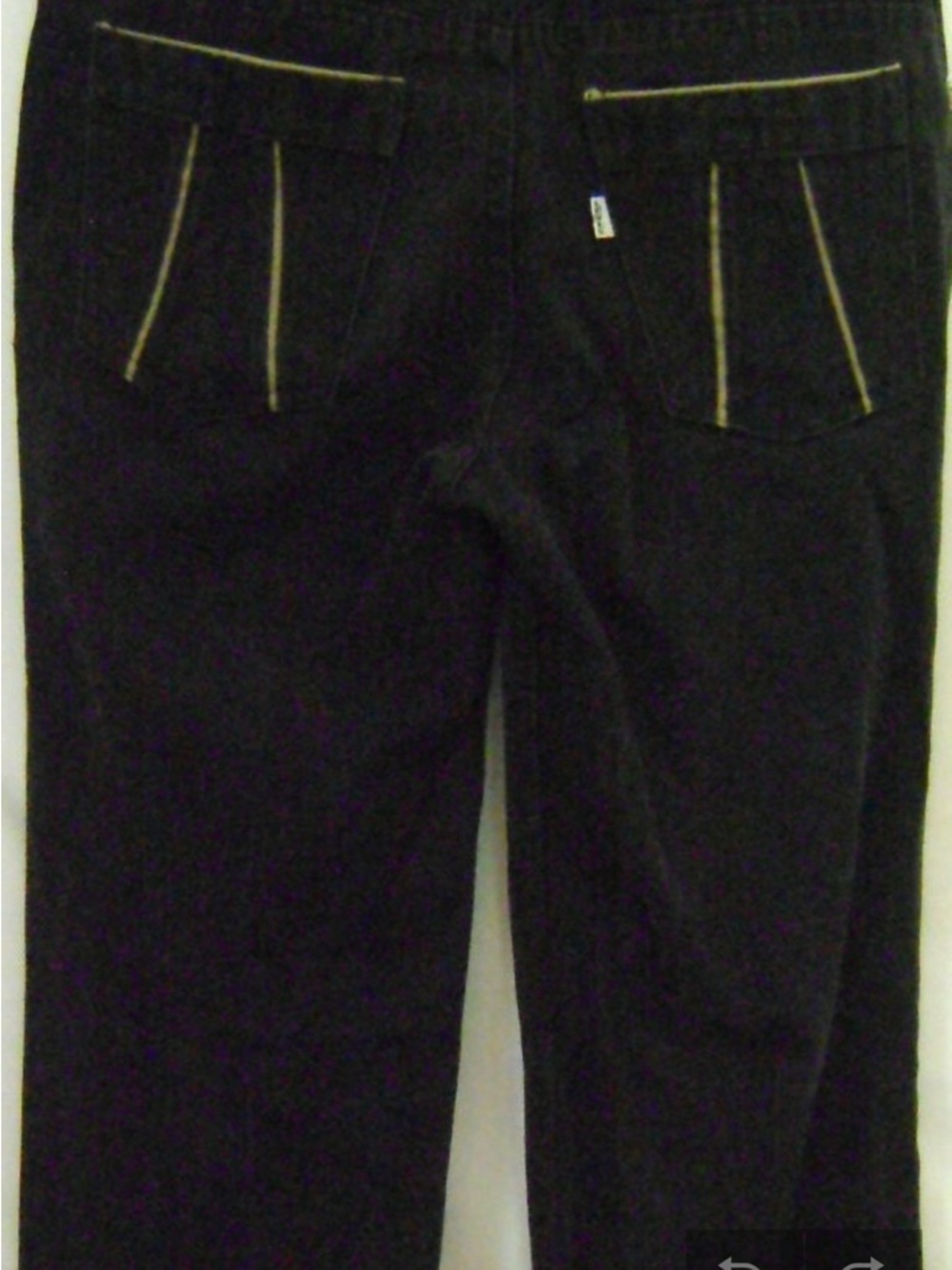 Vintage Black Levi’s with Contrast Stitching